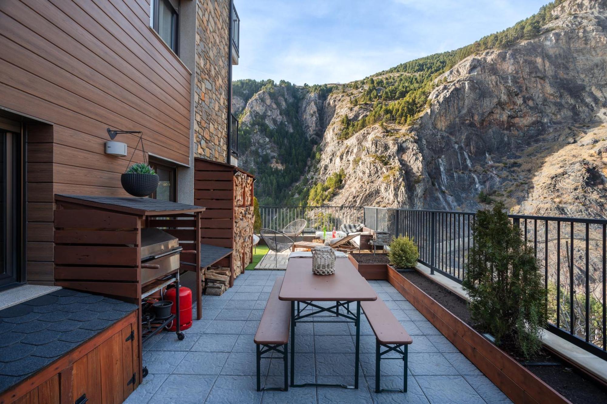 Appartamento Unique 57M2 Terraza Bbq Vista Magica10 Canillo Esterno foto